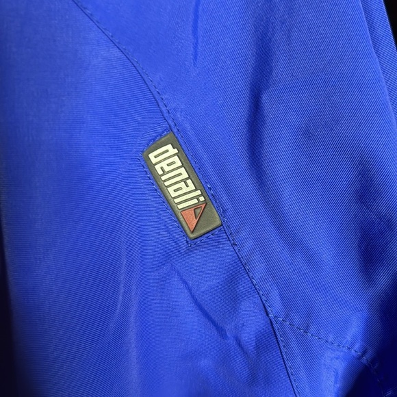 Denali Rain Jacket Mens Blue Size Large Waterproof Breathable Rainwear - Picture 3 of 13